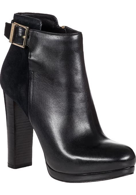 michael michael kors cidney ankle boots|Michael Kors adjustable buckle boots.